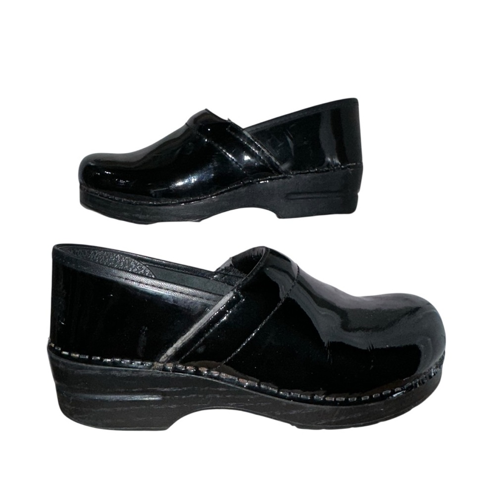 GUC DANSKO Black‎ Patent Clogs - EU 40 (read description)